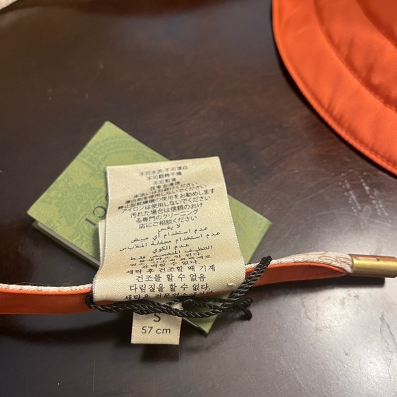 New Gucci Floral GG Logo Bucket Hat Double Sided Size S - Picture 15 of 16